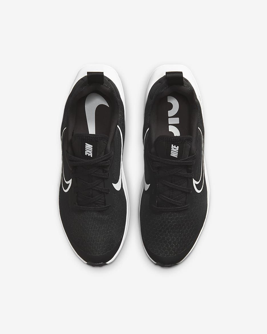 Black nike running shoes kids best sale